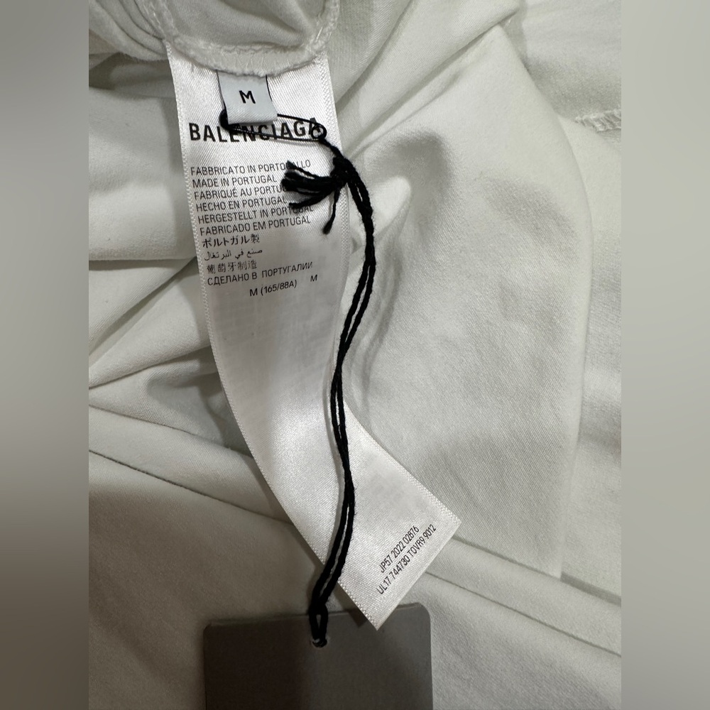 NWT BALENCIAGA Embroidered stretch-cotton jersey maxi dress MEDIUM $1850 - Picture 11 of 11